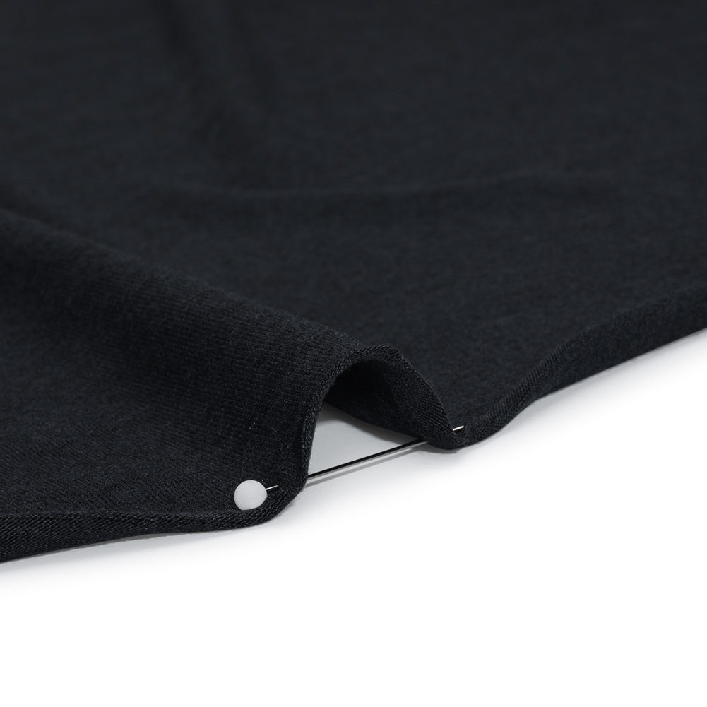 Stretch Rayon Jersey – Heathered Navy – Deadstock Stretch Rayon Jersey – Heathered Navy – Deadstock