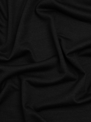 Stretch Bamboo Jersey – Black – Deadstock Stretch Bamboo Jersey – Black – Deadstock