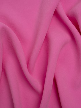 Stretch Polyester Crepe by Alex Perry – Bubblegum Pink – Designer Deadstock Stretch Polyester Crepe by Alex Perry – Bubblegum Pink – Designer Deadstock
