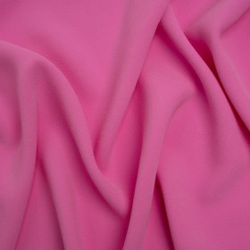 Stretch Polyester Crepe by Alex Perry – Bubblegum Pink – Designer Deadstock Stretch Polyester Crepe by Alex Perry – Bubblegum Pink – Designer Deadstock