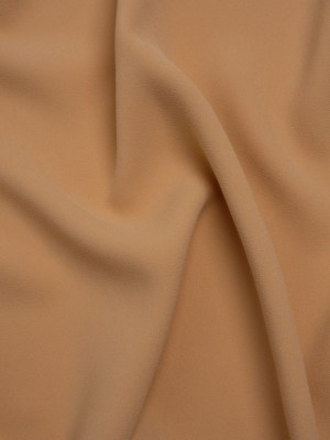 Stretch Polyester Crepe by Alex Perry – Beige – Designer Deadstock Stretch Polyester Crepe by Alex Perry – Beige – Designer Deadstock