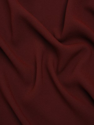 Stretch Polyester Crepe by Alex Perry – Bordeaux – Designer Deadstock Stretch Polyester Crepe by Alex Perry – Bordeaux – Designer Deadstock