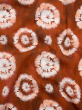Slubbed Gauzy Cotton Woven – Red, Peach and White Tie Dye Flowers – Mood Exclusive Dandelion Daydream Print Slubbed Gauzy Cotton Woven – Red, Peach and White Tie Dye Flowers – Mood Exclusive Dandelion Daydream Print