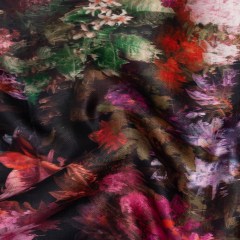 Polyester Mikado – Pink, Red and Green Melting Flowers – Mood Exclusive Alice’s Adventure Print Polyester Mikado – Pink, Red and Green Melting Flowers – Mood Exclusive Alice’s Adventure Print