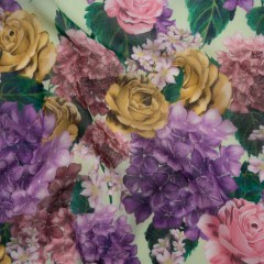 Cotton Voile – Purple, Pink and Green Floral – Mood Exclusive Summer Rhapsody Print Cotton Voile – Purple, Pink and Green Floral – Mood Exclusive Summer Rhapsody Print