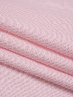 Cotton Oxford Shirting – Baby Pink and White Micro Checks – Deadstock Cotton Oxford Shirting – Baby Pink and White Micro Checks – Deadstock