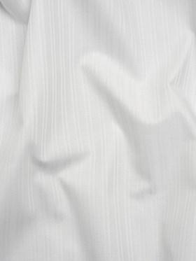 Cotton Herringbone Twill – White Stripes – Deadstock Cotton Herringbone Twill – White Stripes – Deadstock
