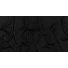 Hammered Polyester Satin – Black – Designer Deadstock Hammered Polyester Satin – Black – Designer Deadstock