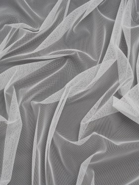 Nylon Mesh – Soft Ivory – Designer Deadstock Nylon Mesh – Soft Ivory – Designer Deadstock