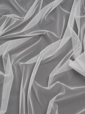 Nylon Mesh – Soft Ivory – Designer Deadstock Nylon Mesh – Soft Ivory – Designer Deadstock