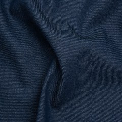 Lightweight Rigid Cotton Denim Twill – Light Indigo and Cream – Deadstock Lightweight Rigid Cotton Denim Twill – Light Indigo and Cream – Deadstock
