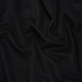 Wool and Cashmere Coating by Alexander McQueen – Black – Designer Deadstock Wool and Cashmere Coating by Alexander McQueen – Black – Designer Deadstock