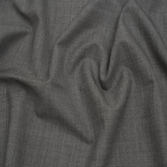 Wool Twill Suiting by Alexander McQueen – Black and White Heathered – Designer Deadstock Wool Twill Suiting by Alexander McQueen – Black and White Heathered – Designer Deadstock