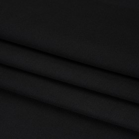 Wool Basketweave Suiting by Alexander McQueen – Black – Designer Deadstock Wool Basketweave Suiting by Alexander McQueen – Black – Designer Deadstock
