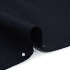 Heavyweight Wool Herringbone Twill Suiting by Alexander McQueen – Navy Blue – Designer Deadstock Heavyweight Wool Herringbone Twill Suiting by Alexander McQueen – Navy Blue – Designer Deadstock