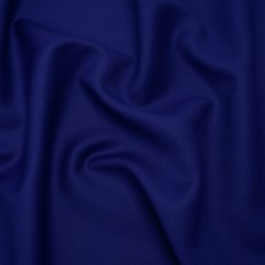 Wool Basketweave Suiting by Alexander McQueen – Cobalt Blue – Designer Deadstock Wool Basketweave Suiting by Alexander McQueen – Cobalt Blue – Designer Deadstock