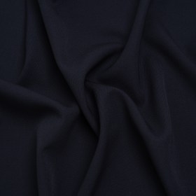 Heavy Wool Twill Suiting by Alexander McQueen – Navy Blue – Designer Deadstock Heavy Wool Twill Suiting by Alexander McQueen – Navy Blue – Designer Deadstock
