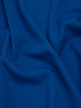 Wool Twill by Alexander McQueen – Blue – Designer Deadstock Wool Twill by Alexander McQueen – Blue – Designer Deadstock