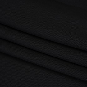 Wool Twill Suiting by Alexander McQueen – Black – Designer Deadstock Wool Twill Suiting by Alexander McQueen – Black – Designer Deadstock