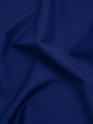 Summer Weight Wool Suiting by Alexander McQueen – Cobalt Blue – Designer Deadstock Summer Weight Wool Suiting by Alexander McQueen – Cobalt Blue – Designer Deadstock