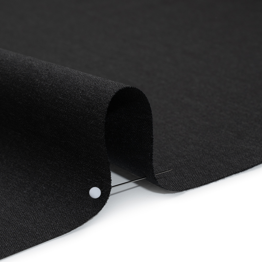 Wool and Mohair Suiting by Alexander McQueen - Heathered Charcoal - Designer Deadstock