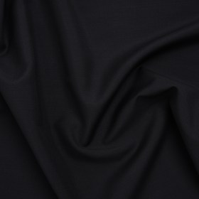 Summer Weight Wool Suiting by Alexander McQueen – Midnight Blue – Designer Deadstock Summer Weight Wool Suiting by Alexander McQueen – Midnight Blue – Designer Deadstock