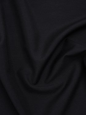 Summer Weight Wool Suiting by Alexander McQueen – Midnight Blue – Designer Deadstock Summer Weight Wool Suiting by Alexander McQueen – Midnight Blue – Designer Deadstock