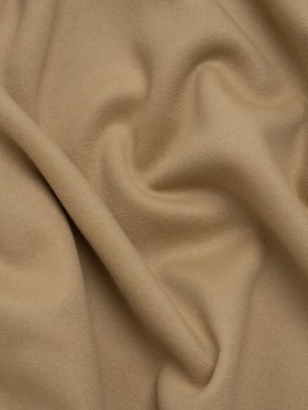 Wool and Cashmere Coating by Alexander McQueen – Camel – Designer Deadstock Wool and Cashmere Coating by Alexander McQueen – Camel – Designer Deadstock