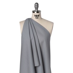 Summer Weight Wool Suiting by Alexander McQueen – Light Gray – Designer Deadstock Summer Weight Wool Suiting by Alexander McQueen – Light Gray – Designer Deadstock