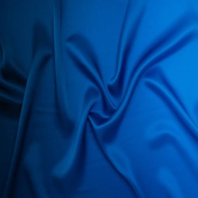 Silk Charmeuse Print 16MM, Made in Italy – Sky Blue, Bright Blue and Navy Ombre Silk Charmeuse Print 16MM, Made in Italy – Sky Blue, Bright Blue and Navy Ombre