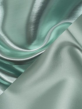 Double Faced Lame Mikado – Celadon Green – Sara Collection Double Faced Lame Mikado – Celadon Green – Sara Collection