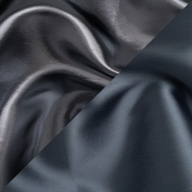 Double Faced Lame Mikado – Stormy Blue-Gray – Sara Collection Double Faced Lame Mikado – Stormy Blue-Gray – Sara Collection