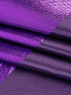 Double Faced Lame Mikado – Purple – Sara Collection Double Faced Lame Mikado – Purple – Sara Collection