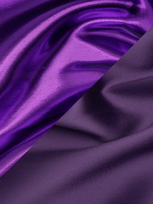 Double Faced Lame Mikado – Purple – Sara Collection Double Faced Lame Mikado – Purple – Sara Collection