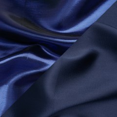 Double Faced Lame Mikado – Midnight Blue – Sara Collection Double Faced Lame Mikado – Midnight Blue – Sara Collection