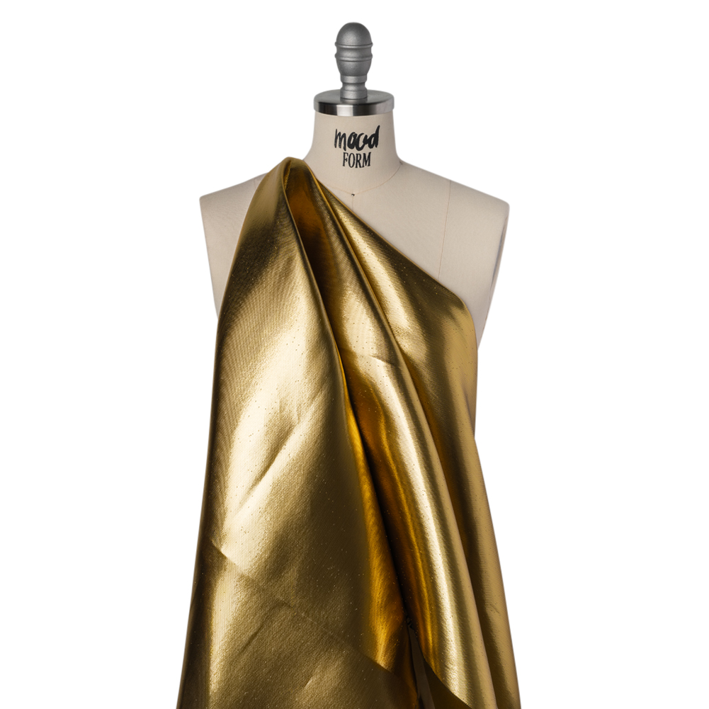 Double Faced Lame Mikado – Antique Gold – Sara Collection Double Faced Lame Mikado – Antique Gold – Sara Collection