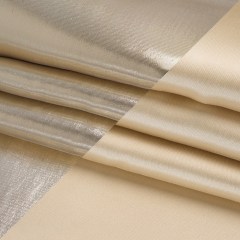 Double Faced Lame Mikado – Oatmeal – Sara Collection Double Faced Lame Mikado – Oatmeal – Sara Collection