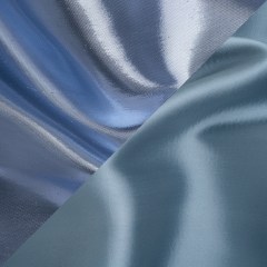 Double Faced Lame Mikado – Muted Blue – Sara Collection Double Faced Lame Mikado – Muted Blue – Sara Collection