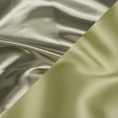 Double Faced Lame Mikado – Pistachio Green – Sara Collection Double Faced Lame Mikado – Pistachio Green – Sara Collection