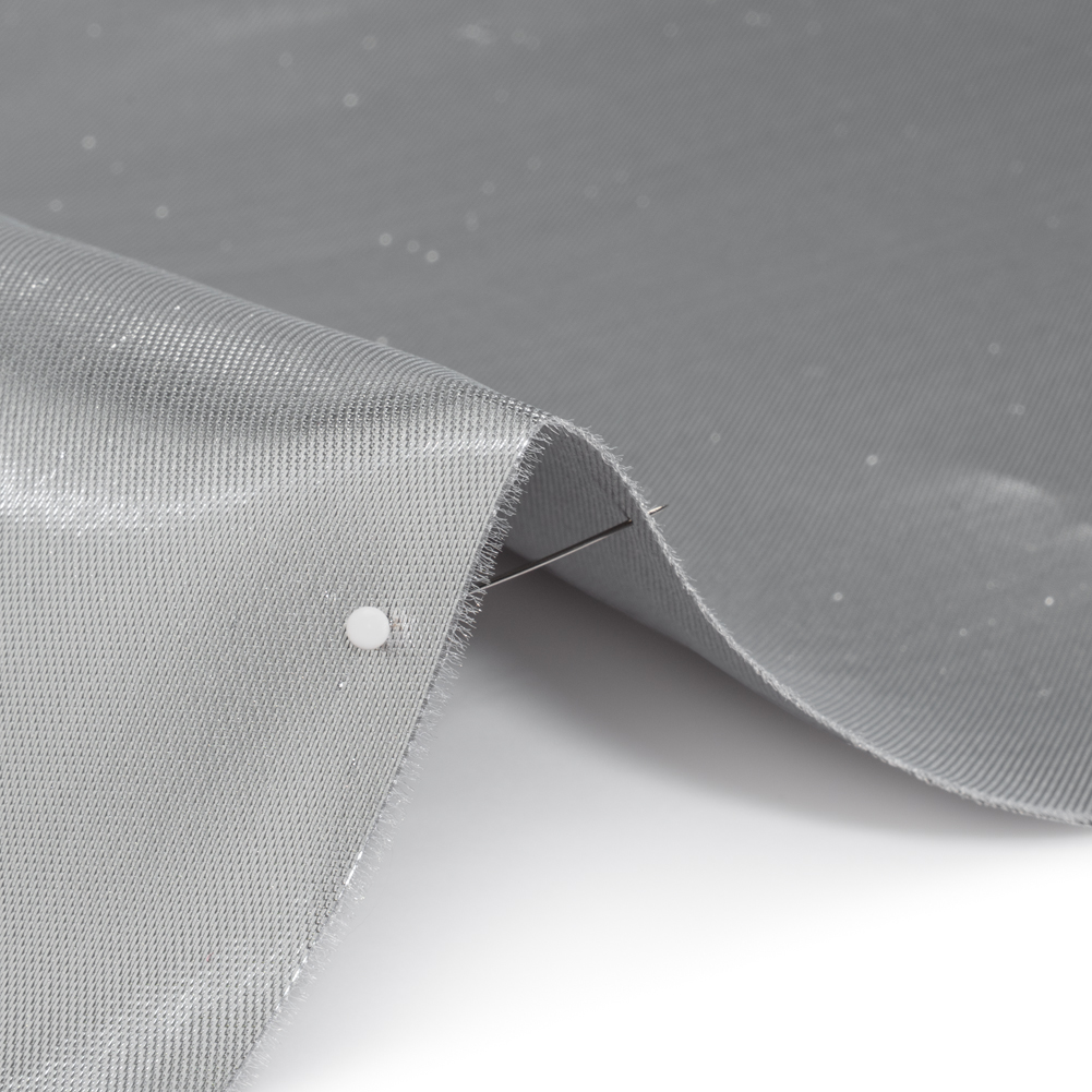 Double Faced Lame Mikado – Dark Gray – Sara Collection Double Faced Lame Mikado – Dark Gray – Sara Collection