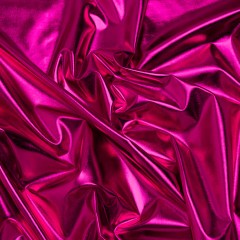 Metallic Foiled Polyester Jersey Knit – Fuchsia – Amalthea Collection Metallic Foiled Polyester Jersey Knit – Fuchsia – Amalthea Collection