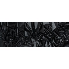 Metallic Foiled Polyester Jersey Knit – Black – Amalthea Collection Metallic Foiled Polyester Jersey Knit – Black – Amalthea Collection