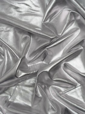 Yaya Han Metallic Foiled Stretch Spandex Polyester Jersey – Silver – Cosplay Collection Yaya Han Metallic Foiled Stretch Spandex Polyester Jersey – Silver – Cosplay Collection