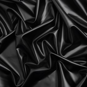 Yaya Han Stretch Faux Leather/Pleather – Glossy Black – Cosplay Collection Yaya Han Stretch Faux Leather/Pleather – Glossy Black – Cosplay Collection