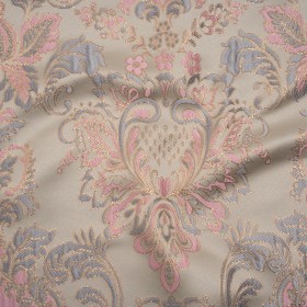 Yaya Han Metallic Duchesse Brocade – Ivory, Pink and Gold Damask Floral – Cosplay Collection Yaya Han Metallic Duchesse Brocade – Ivory, Pink and Gold Damask Floral – Cosplay Collection