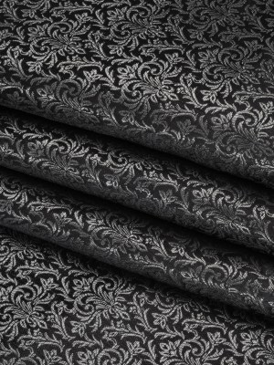 Yaya Han Polyester and Nylon Brocade – Imperial Silver and Black Damask – Cosplay Collection Yaya Han Polyester and Nylon Brocade – Imperial Silver and Black Damask – Cosplay Collection