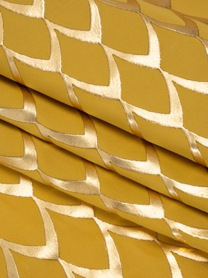 Yaya Han Stretch Polyester Jersey with Vinyl Puff Print – Mustard Yellow and Metallic Gold Dragon Scales – Cosplay Collection Yaya Han Stretch Polyester Jersey with Vinyl Puff Print – Mustard Yellow and Metallic Gold Dragon Scales – Cosplay Collection