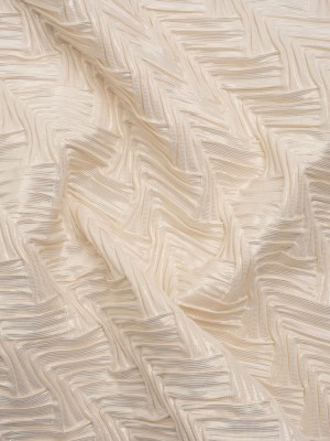 Yaya Han Puckered Novelty Woven – Cream and Gold Geometric Diagonal Stripes – Cosplay Collection Yaya Han Puckered Novelty Woven – Cream and Gold Geometric Diagonal Stripes – Cosplay Collection