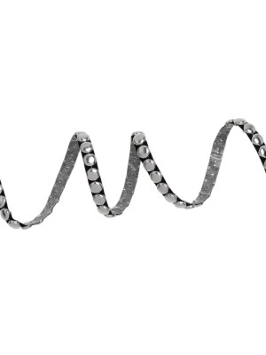 Yaya Han Studded Trim – Fantasy Silver and Black Single Row, 0.3125″ – Cosplay Collection Yaya Han Studded Trim – Fantasy Silver and Black Single Row, 0.3125″ – Cosplay Collection