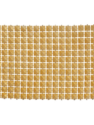 Yaya Han Textured Square Pyramid Studded Chainmail Trim – Yellow Gold, 4″ – Cosplay Collection Yaya Han Textured Square Pyramid Studded Chainmail Trim – Yellow Gold, 4″ – Cosplay Collection